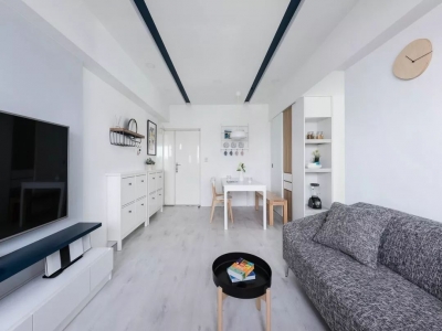 66㎡的北欧风小家，竟能装出3间房、5个床位！