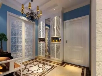 入户玄关这样装，太漂亮了，你喜欢吗？