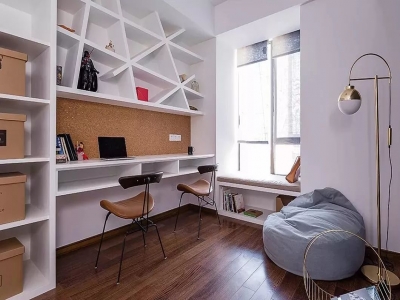 110m²现代北欧风格，莫兰蒂色系逼格满满！