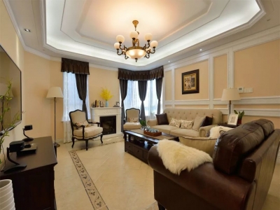 125平的现代美式风大宅，让人羡慕的全景窗空间