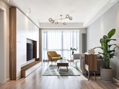 头一次见这样的客厅电视柜，简单大方上档次！