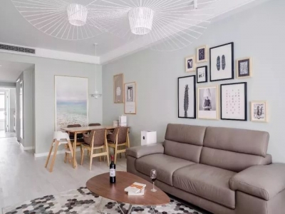 125㎡现代北欧，儿童房的榻榻米+上下铺，太赞了~