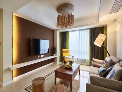 搁板做电视柜，简单实用，也很美！