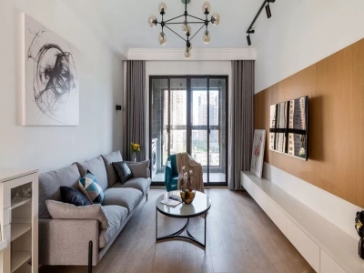 晒晒新房，86㎡北欧两居，餐厅照片墙、收纳柜、飘窗卡座设计太棒了！