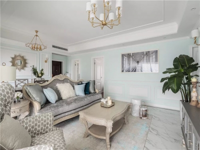 火爆抖音的美式装修，120㎡装出了四间房，颜值高又实用！